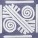 navy print