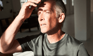 john pearson male supermodel wears Neem London