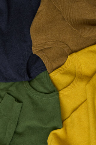 Men's recycled wool knit sweater 