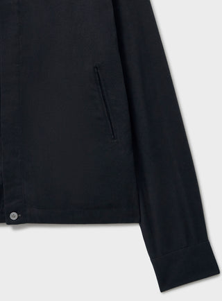 Men's recycled cotton black Jacket UK