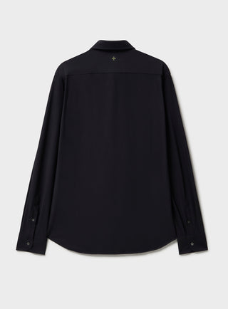 non iron black mens shirt 