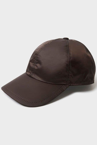 Men's sustainable brown baseball cap 