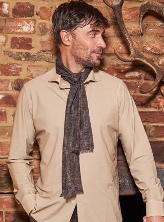 beige non iron shirt
