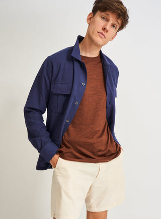 plain t shirt merino wool