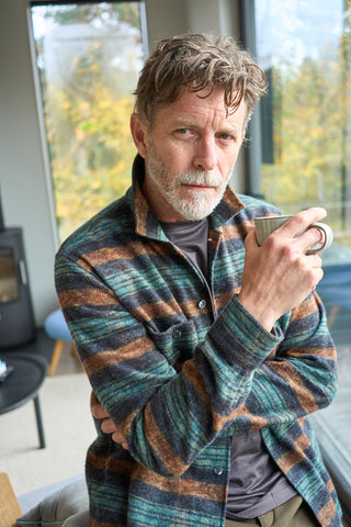 mens flannel premium cotton over shirt