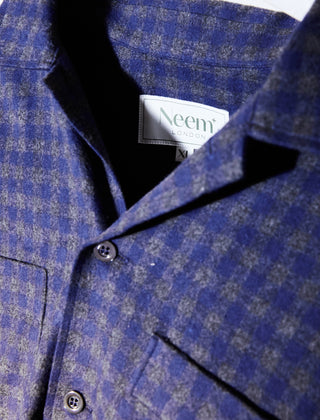 mens flannel 2 pocket shirt