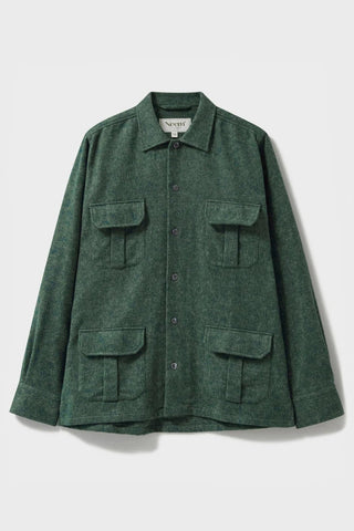 mens heavy flannel safari jacket