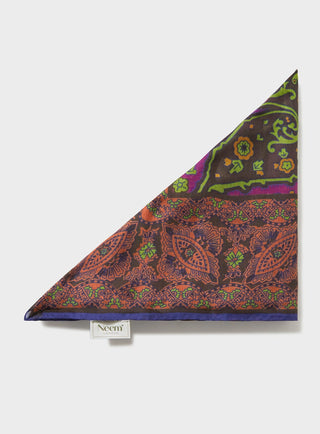 Flamboyant Tencel Pink Paisley Scarf Socks & Scarfs Neem London 