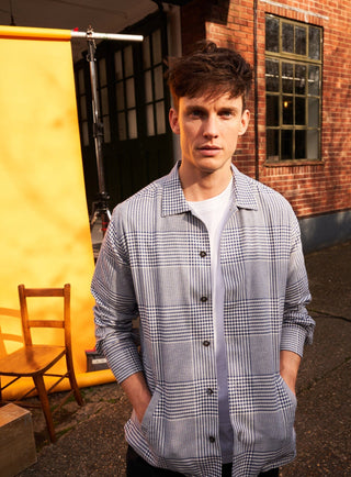 Recycled  clothing  OverShirts Neem London  sustainable menswear