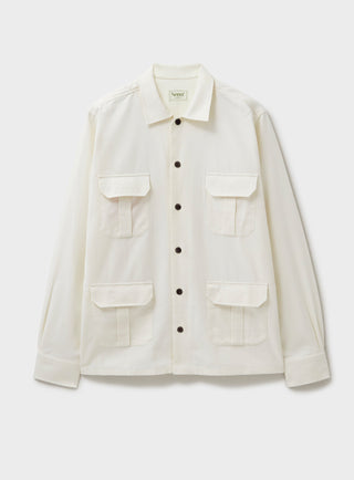 Regenerative Cotton Undyed & Unbleached Overshirt