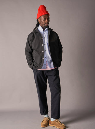 Black Neem Bomber Sorona Rain Jacket Barnes Overshirt Neem London 