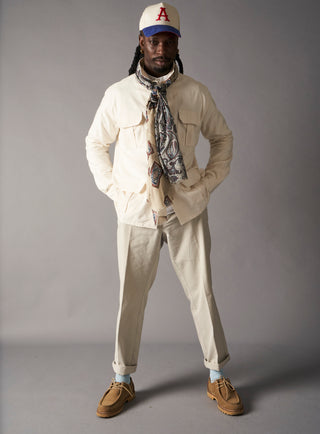 Regenerative Cotton Undyed & Unbleached Overshirt