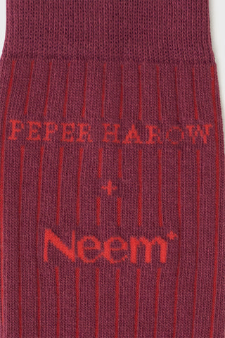 Sustainable Red Cotton Socks UK