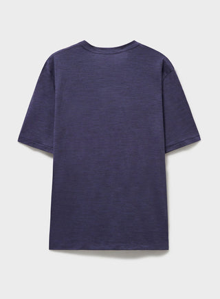 ZQ Merino Wool Jersey Sky Stripe T-Shirt T-Shirts Neem London 