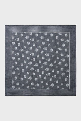 Mens navy blue neck scarf london