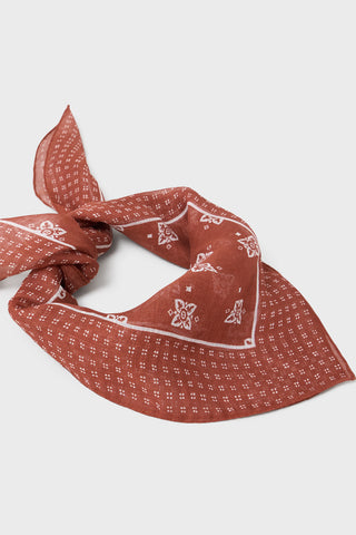 mens red neckerchief 