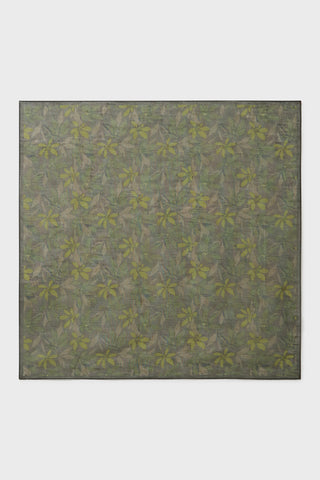 Sustainable Tencel Linen Green Bandana Neckerchief