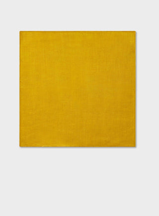 Italian linen hankie Neem London Yellow 
