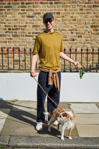Men's merino wool summer T-shirt 