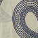 cream and navy paisley