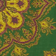 green and mustard print
