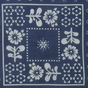 navy como print