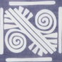 navy print