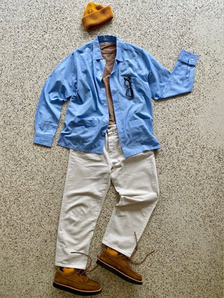 summer overshirt sustainable male influencers 