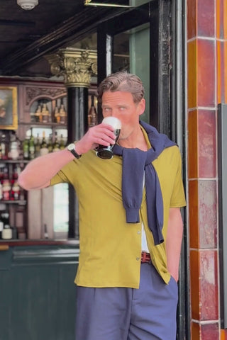 mens merino wool shirt london