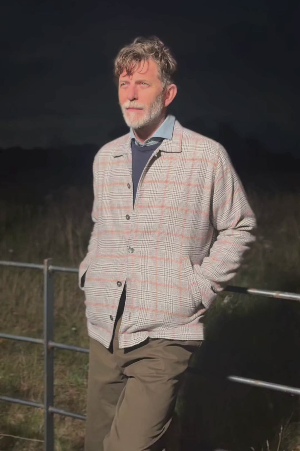 checked mens jacket flannel uk