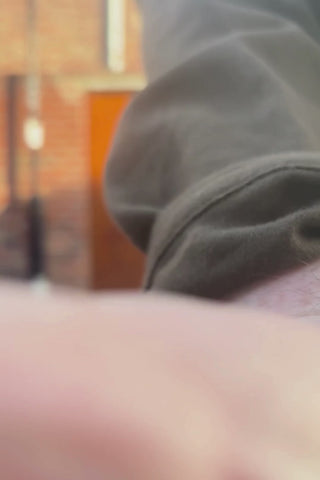 mens flannel overshirt worn by sustainable male influencer
