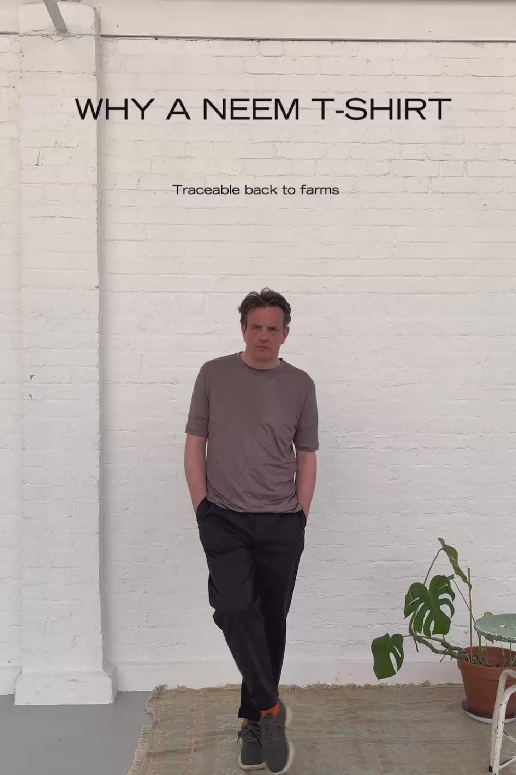 Men's merino wool T-shirt UK