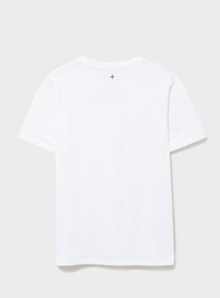 sustainable menswear 100% organic cotton white tshirt