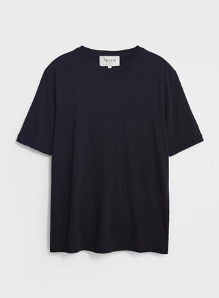 sustainable menswear navy merino best tshirt 